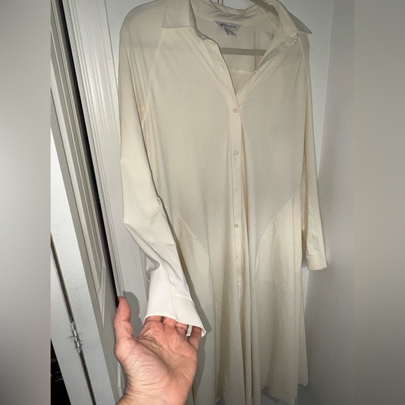 Athleta Cosmic Magnolia White Layering Dress - Picture 6 of 11